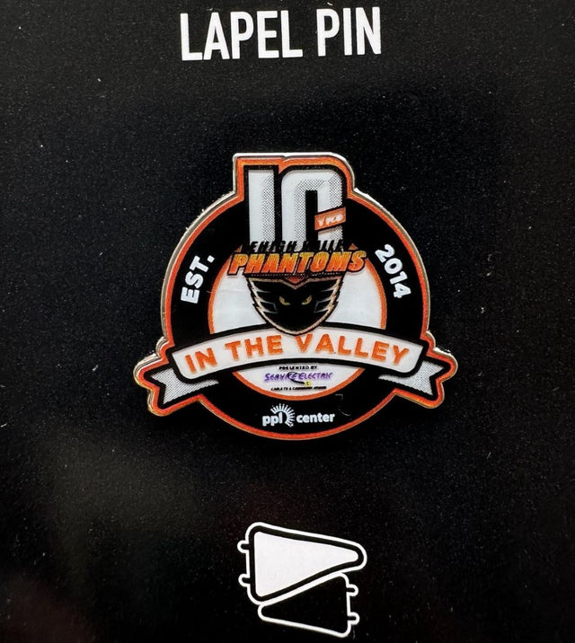 10yr Lapel Pin