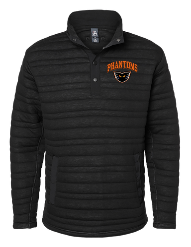Phantoms Quilted Snap Pull Over