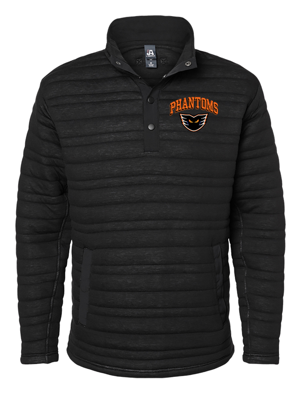 Phantoms Quilted Snap Pull Over
