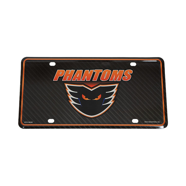 Phantoms Metal License Plate