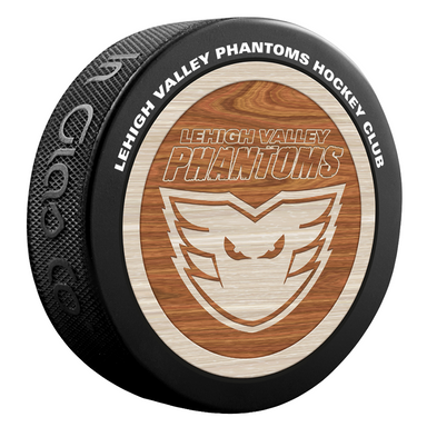 Phantoms Hockey Club Wood Puck