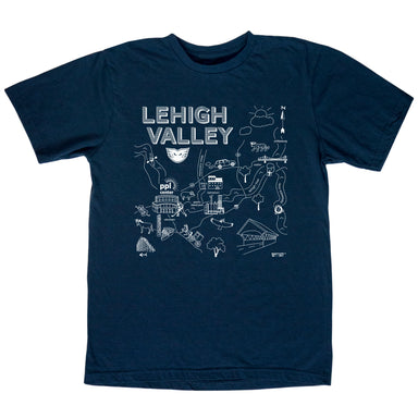 Lehigh Valley Map Tee