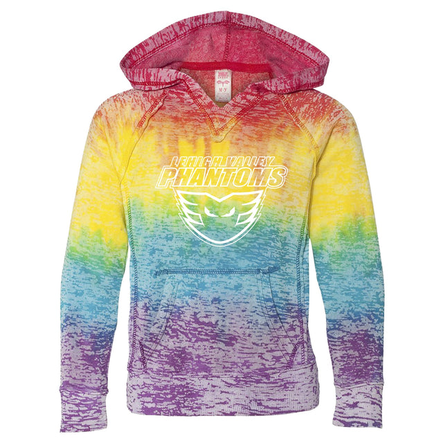 Rainbow Youth Burnout hoodie